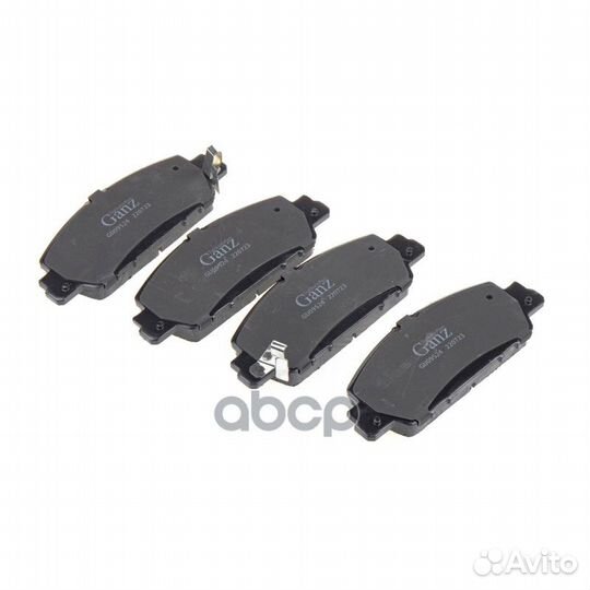 Колодки передние GIJ09524 ganz