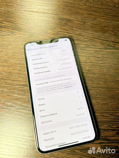 iPhone Xs Max, 64 ГБ