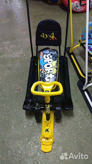 Снегокат санки