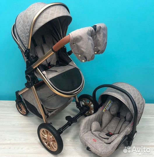 Коляска 3 в 1 новая