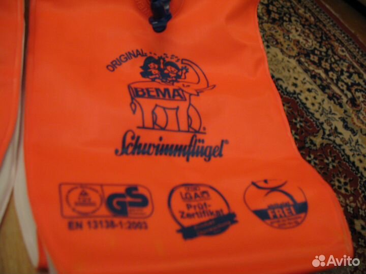 Нарукавники для плавания детские германия