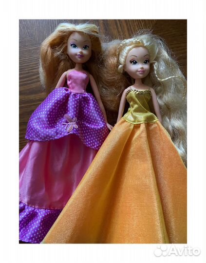 Куклы Winx Принцессы Стелла Флора Рокси