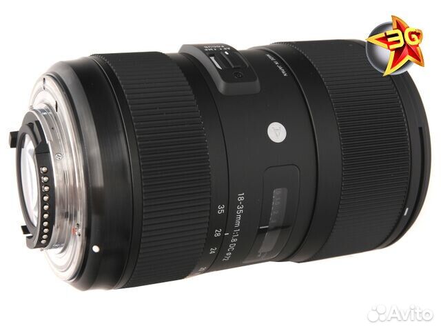 Объектив Sigma AF 18-35mm f/1.8 DC HSM Art для Nikon F