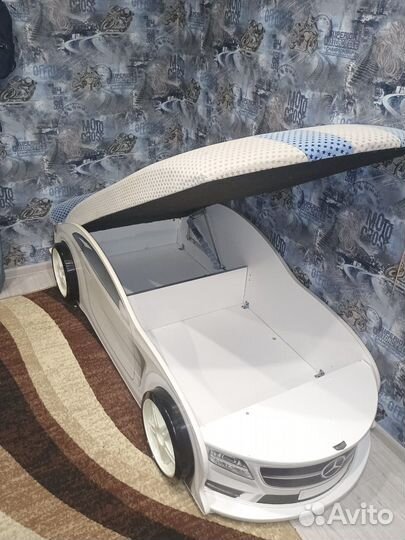 Детская кровать машинка бу