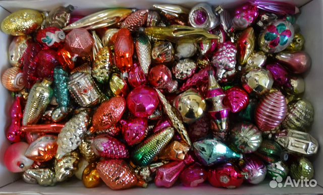 Елочные игрушки. СССР