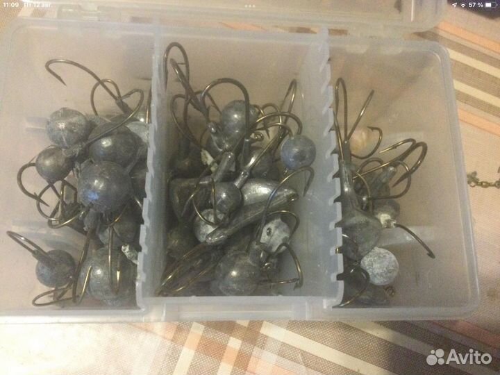 Джиговые головки от12 до 72 грамм