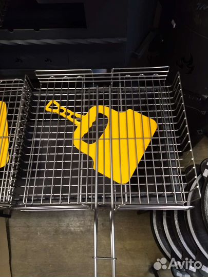 Решетка гриль барбекю из нержавейки