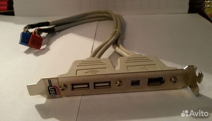 Планки COM, game, IE1394 на заднюю стенку корпуса