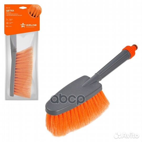 Щетка для мытья с насадкой для шланга с мягкой