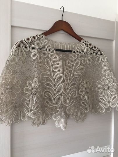 Пелерина вологодское кружево