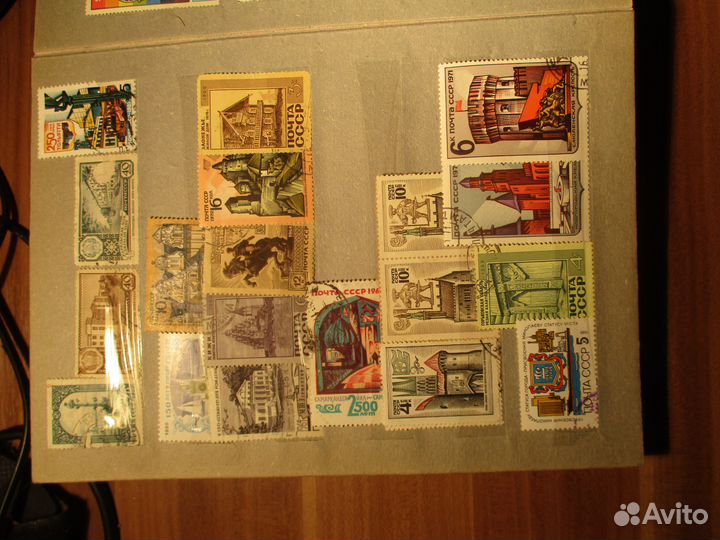 Марки СССР: города и животные 60-70 годы, разные