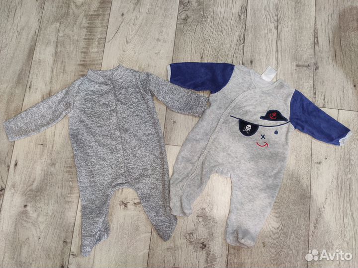 Детские вещи пакетом 0-3мес