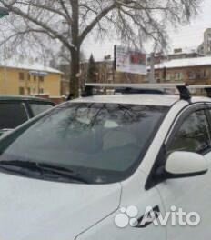 Оригинальный багажник на крышу Kia Rio алюминиевый