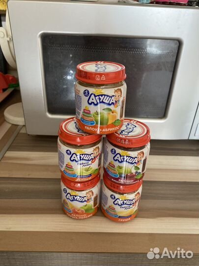 Фруктовое пюре агуша