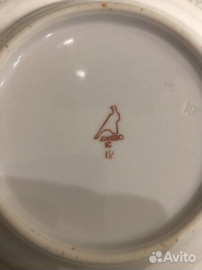 Тарелки и блюдца СССР