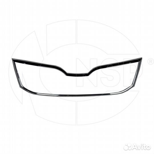 Решетка радиатора skoda Octavia (17) NSP NSP08