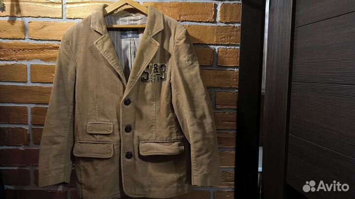 Пиджак вельветовый для мальчика 140