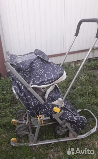 Коляска санки