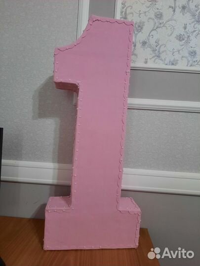 Объемная цифра