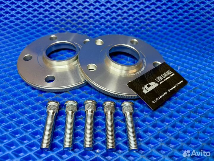 Проставки 2шт сквозные 5х114.3 60.1 10мм + Шпильки