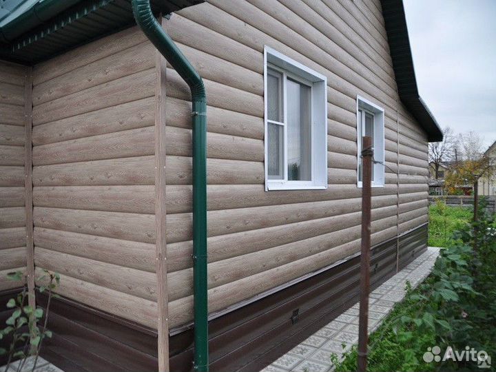 Металлический сайдинг Блок-хаус