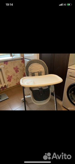 Стульчик для кормления happy baby