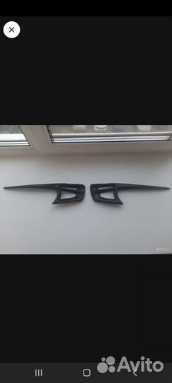 Ресницы на фары Мицубиси Лансер х