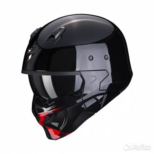 Мотошлем Scorpion Exo Covert-X Tanker, цвет Черный