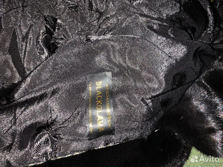 Шуба норковая блэклама blackglama