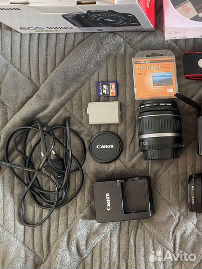 Фотоаппарат canon 1000d + объектив 18-55