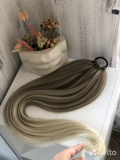 Хвосты на резинке