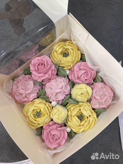 Зефирные цветы