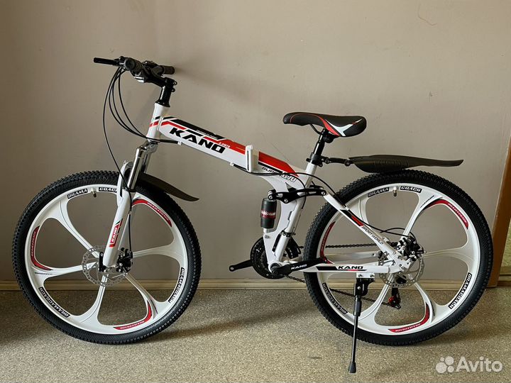 Велосипед на литых дисках складной