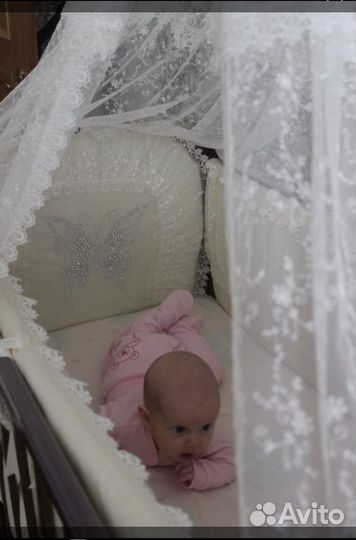 Бортики в детскую кроватку