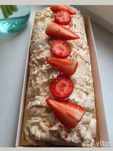 Меренговый рулет