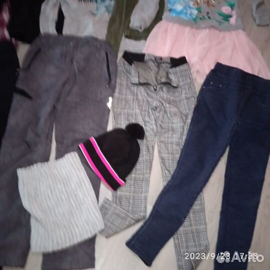 Пакет одежды 16 штук для девочки 13-14 лет