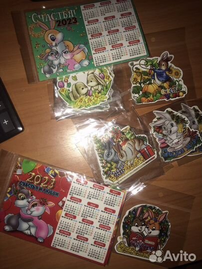 Наклейки из магнита