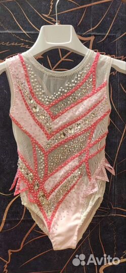 Аренда. Купальник для худ гимнастики 100-110смрост