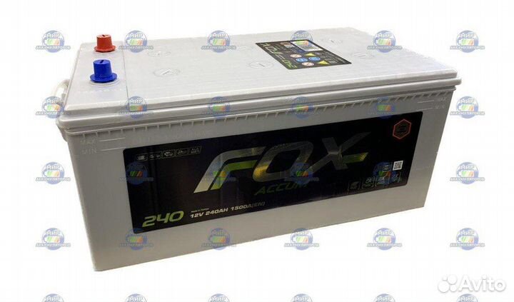 Аккумулятор foxaccum EFB 240ач 1500А, на фуру