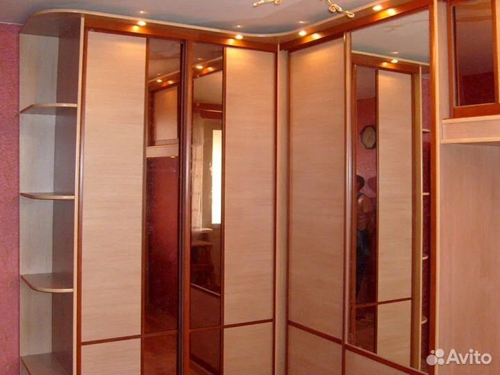 Угловой шкаф бесплатный замер