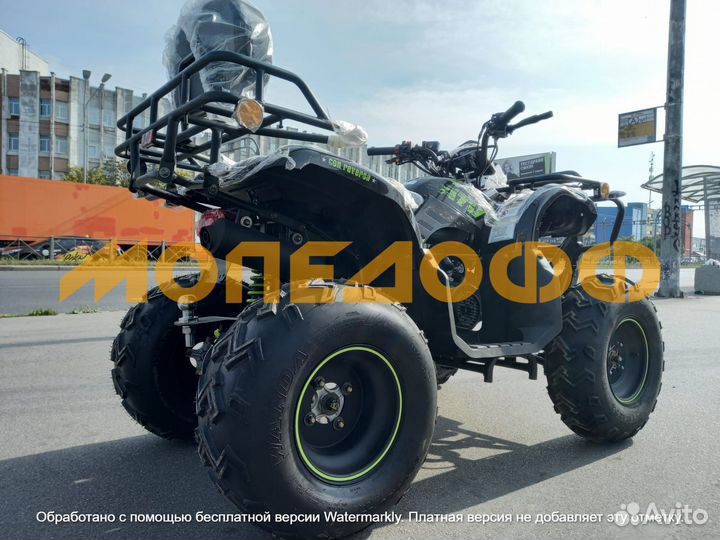 Квадроцикл взрослый rato R10 спинка/диск + шлем