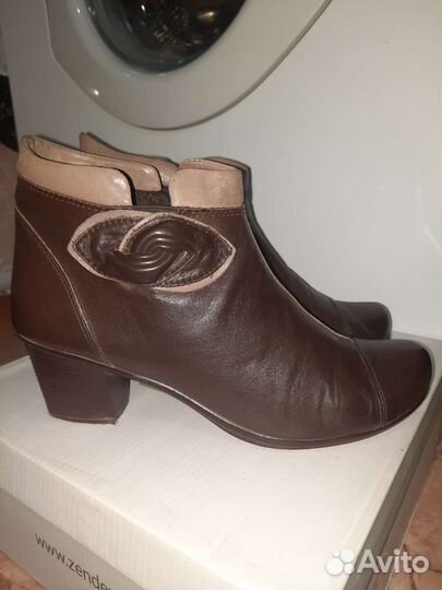 Ботиинки кожаные