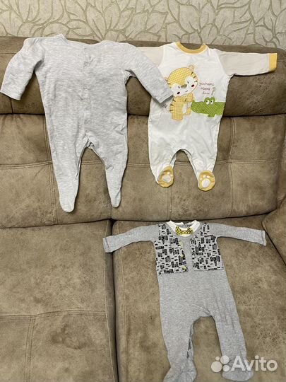 Вещи пакетом на мальчика от 0 до 6 месяцев