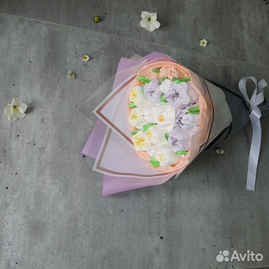 Зефирные букеты на заказ