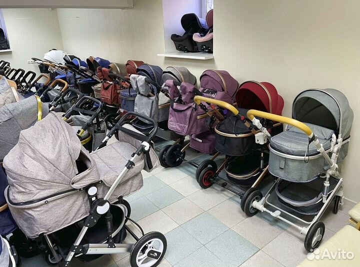 Коляска 3 в 1 и 2 в 1 новая
