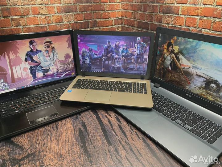Игровые ноутбуки для работы и учебы i3/i5/i7