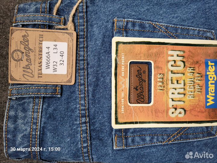 Мужские джинсы Wrangler