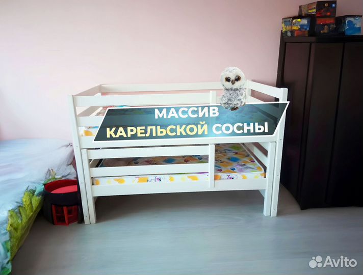 Кровать выдвижная экологичная «Матрешка»