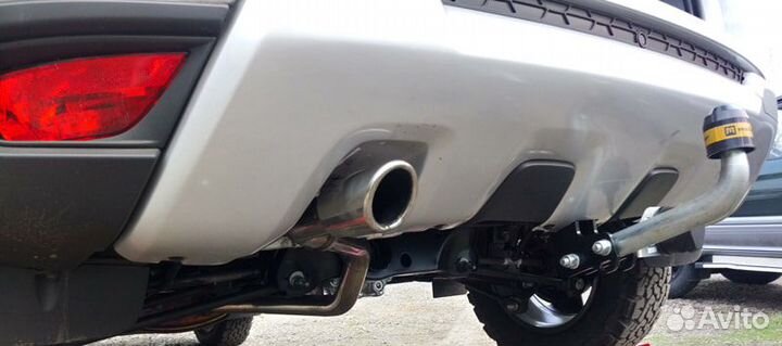 Фаркоп на Рено Дастер с оцинкованным Шаром