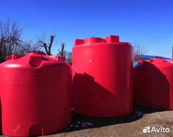 Емкость пластиковая под воду кас жку 10000л